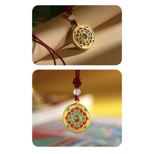 Dây chuyền Chú Lăng Nghiêm Mandala