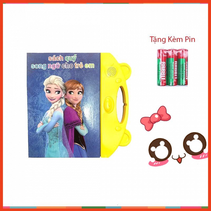 Sách Nói Song Ngữ 😍FREESHIP😍 Bảng Nói Điện Tử Song Ngữ Anh _Việt Cho Bé (ảnh&clip thật )