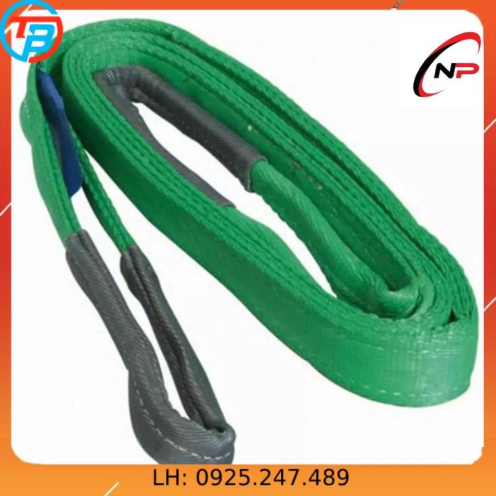 Dây bẹ cẩu hàng 2 Tấn bản rộng 50mm.kích thước dài 2 mét và 3 mét.kimkhinhatphat