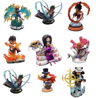 Sản phẩm mô hình onepiece sabo,luffy,boa,zoro,doflamingo,ace