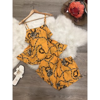 Bộ đùi lụa 2 dây thời trang