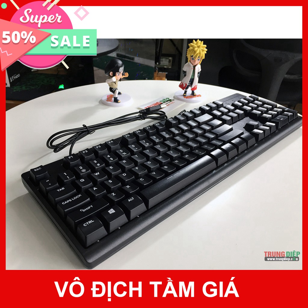 Bàn phím Dareu LK135 - Màu đen - Chống nước tuyệt đối - Chính hãng BH 24 tháng