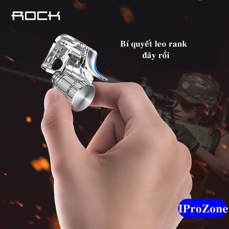 Nút hỗ trợ chơi game Pubg L1 R1 chính hãng Rock