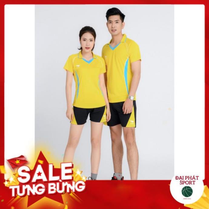 BỘ QUẦN ÁO BÓNG CHUYỀN 💙FREESHIP💙 HIWING H1 nam nữ màu VÀNG ་