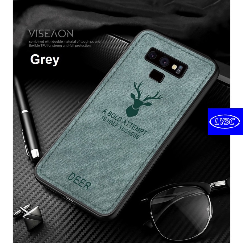 Ốp điện thoại kết cấu vải cho Samsung Galaxy Note 10 Plus 9 8