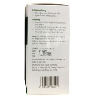 Cốm Trí Não G-Brain Hộp 30 gói
