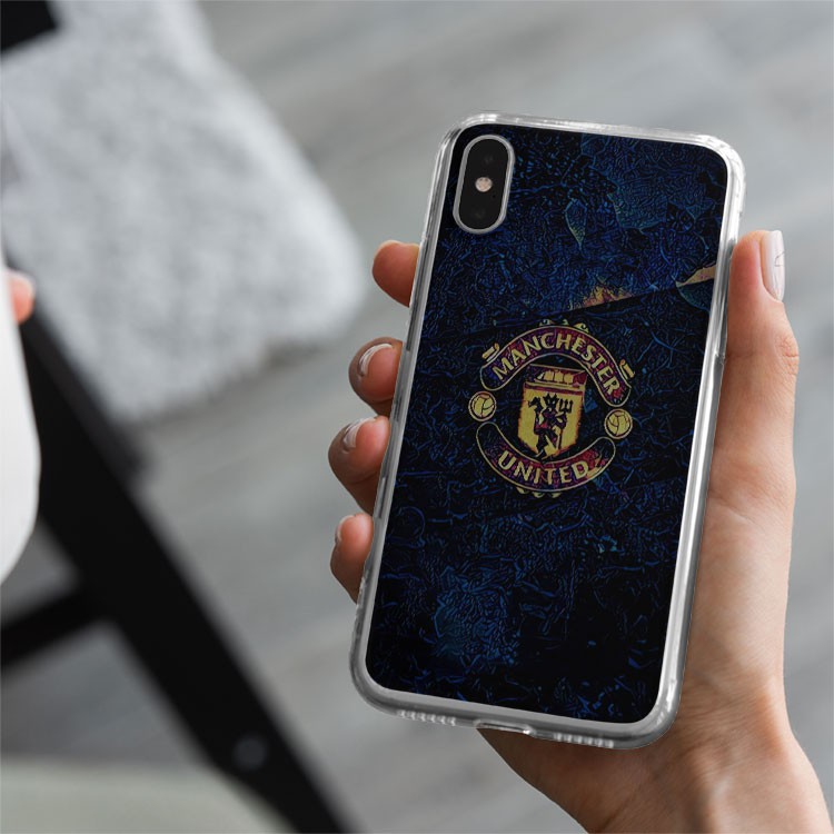 Ốp lưng ốp Iphone logo Manchester United sitcker chao ôi từ 6 đến 12 MAN20210262