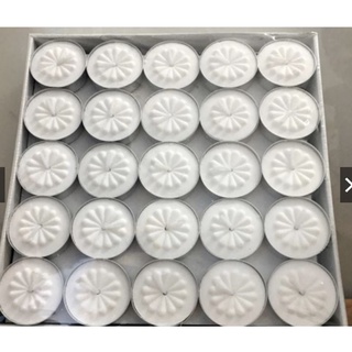[Sỉ - lẻ] 100 viên nến viên tealight hoa mai màu trắng đốt 2h