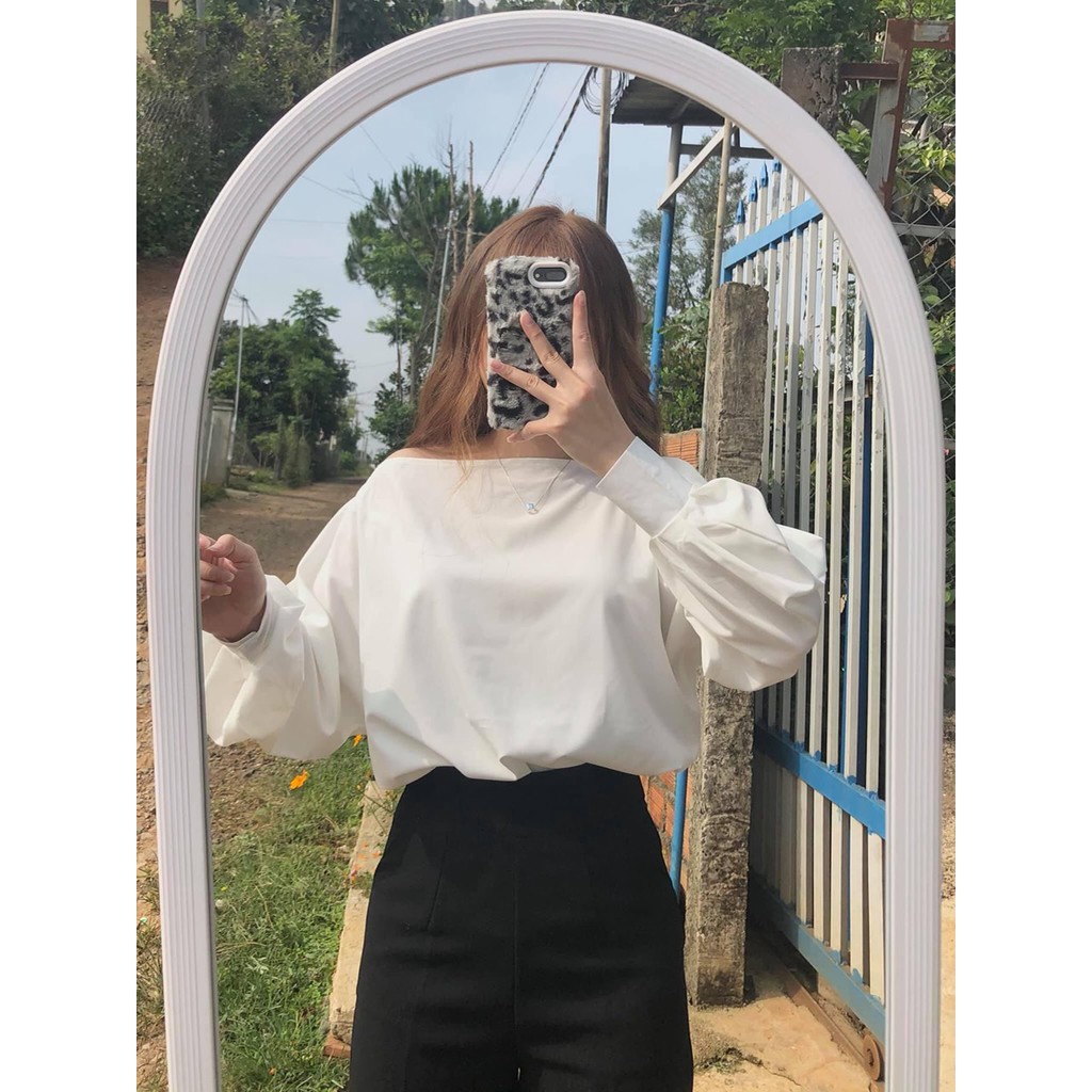☀️ ÁO LỆCH VAI TAY BỒNG