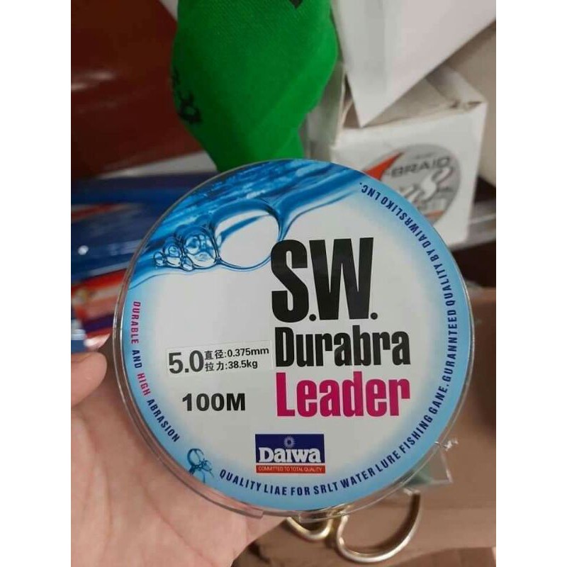Dây Dù Câu Cá siêu bền Daiwa Leader SW 100m