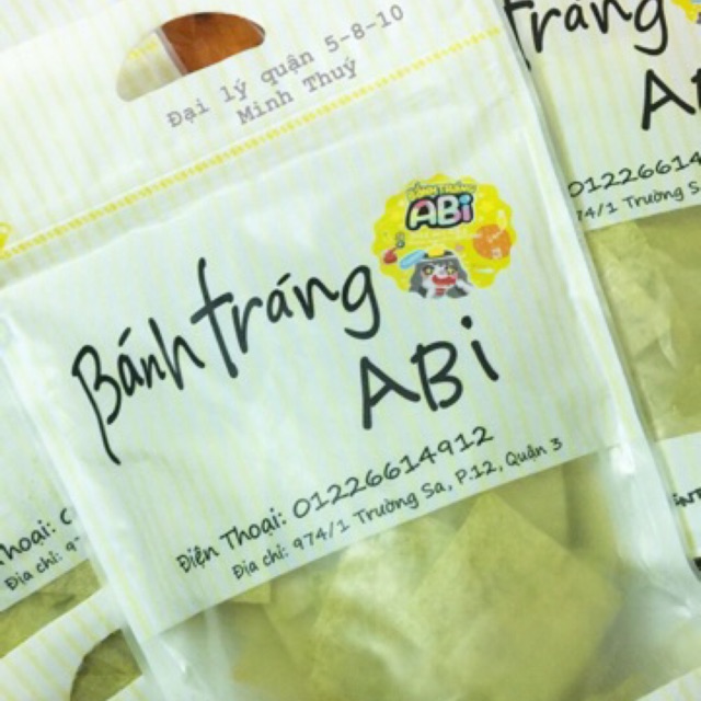 Bánh tráng Matcha Abi