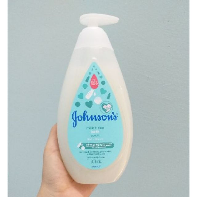 Sữa tắm Johnson's milk rice bath 500ml