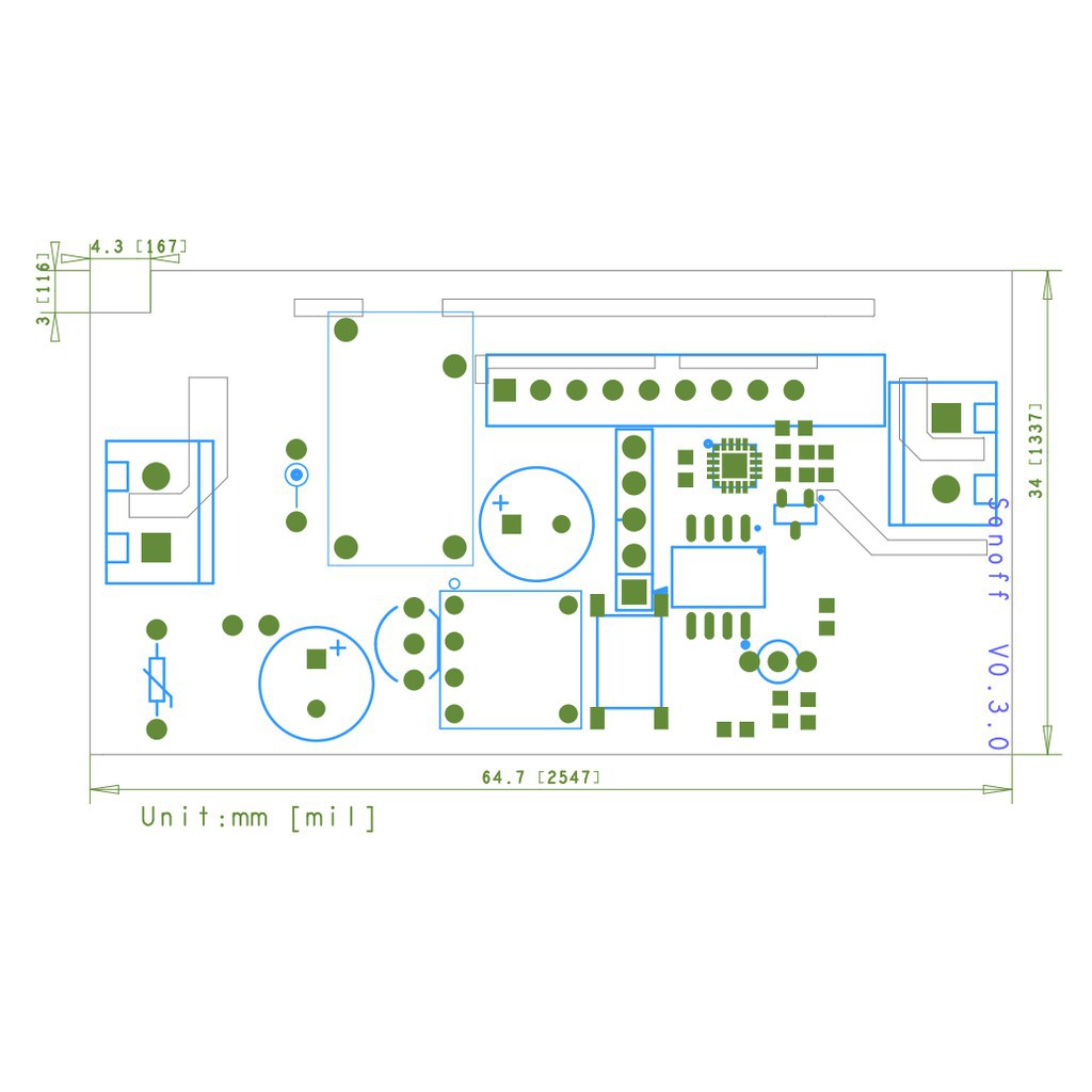 remote Wifi không dây điều khiển Sonoff RF QMTL