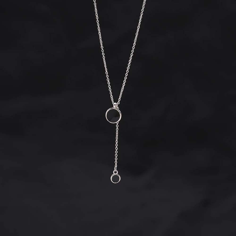 AROMA Vòng cổ Phối Tua Rua Phong Cách Hip Hop Hàn Quốc Độc Đáo Thời Trang Cho Nữ