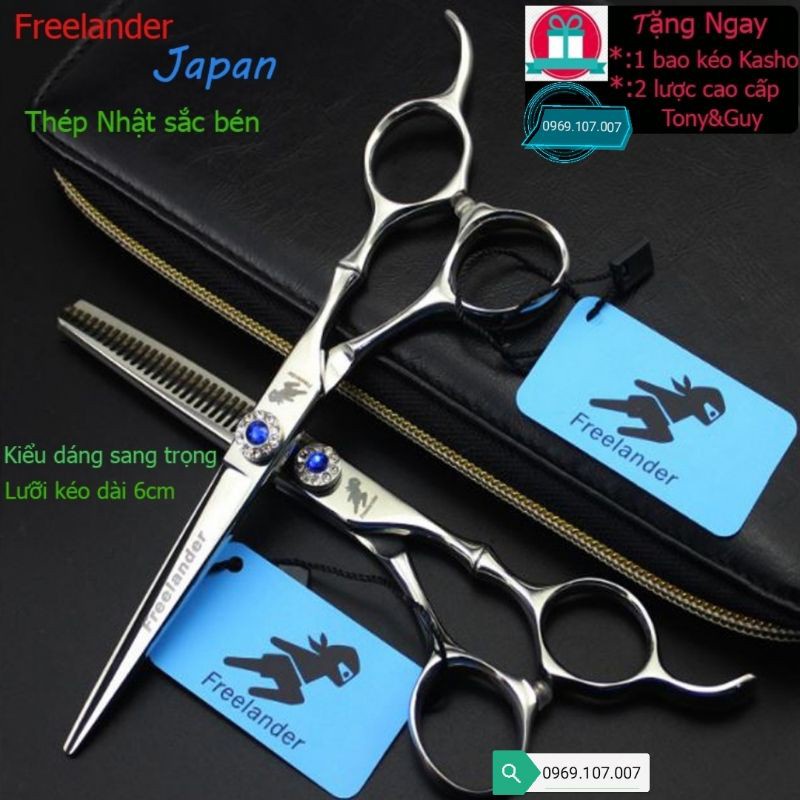 Bộ kéo cắt tóc Nhật bản Freelander FR05