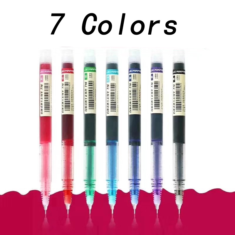 Bút Bi Mực Lỏng Ngòi 0.5mm Chất Lượng Cao Cho Học Sinh/Văn Phòng