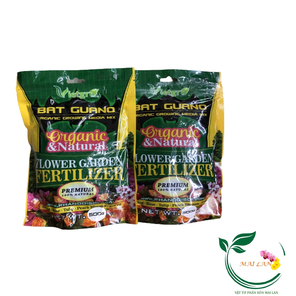 Bat Guano Phân Dơi Hữu Cơ - Organic Growing Media Mix  - #127# 500g
