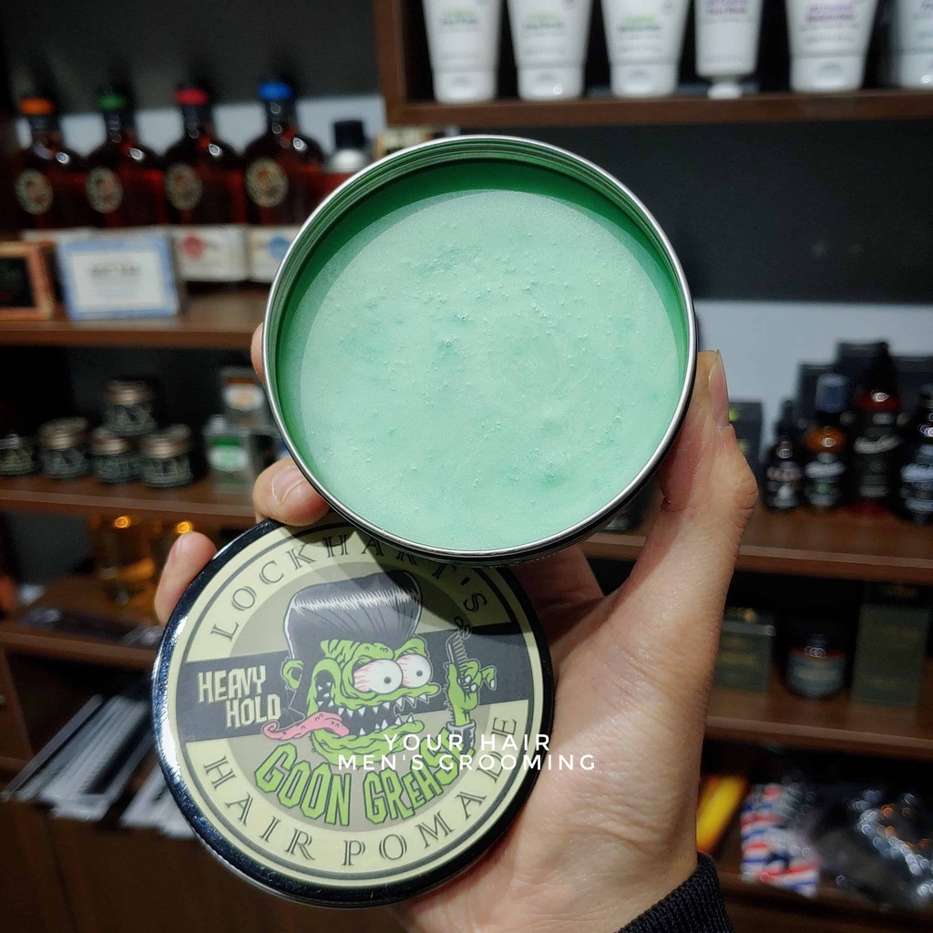 Pomade tạo kiểu Lockhart's Lemon Goon Grease - 114 gram | Gốc dầu