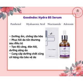 Serum B5 Phục hồi cấp ẩm GOODNDOC