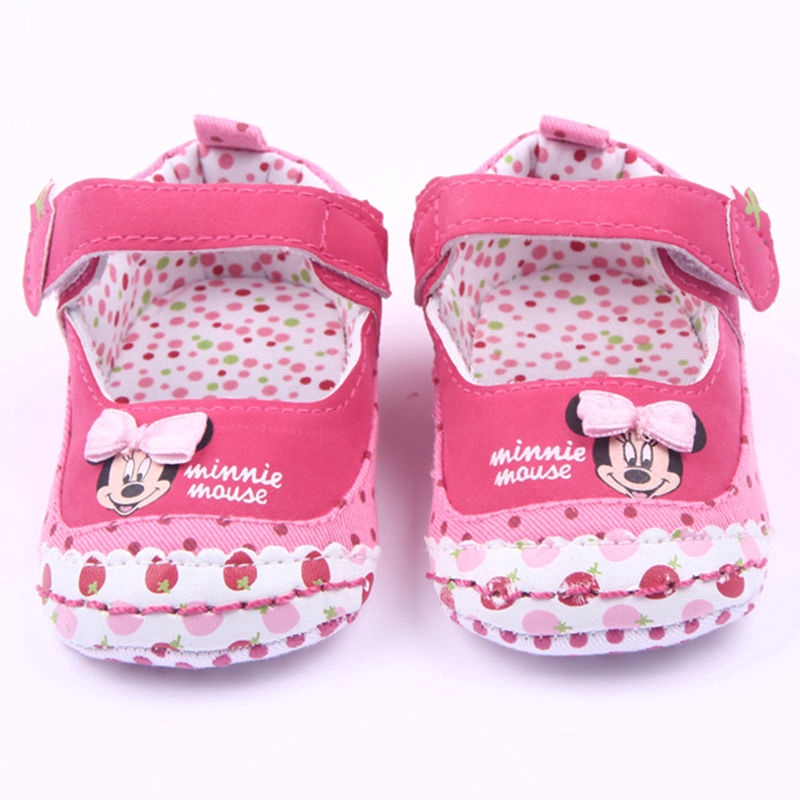 Giày tập đi họa tiết chuột Minnie cho trẻ sơ sinh