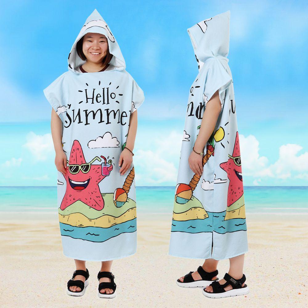 MUVAKO Khăn Tắm Mau Khô Thời Trang Mùa Hè Cho Nam Nữ