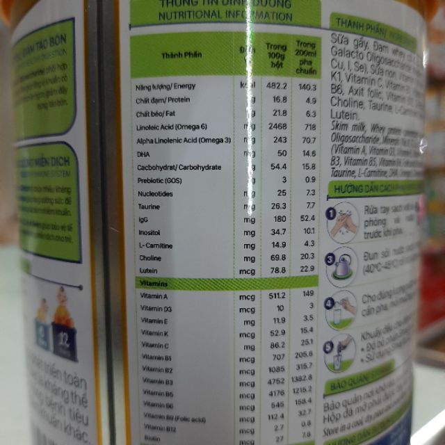 Sữa Nutricare Smarta 2 400g