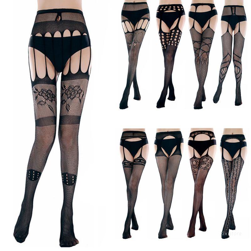 Quần tất lưới hở đáy thời trang quyến rũ dành cho nữ