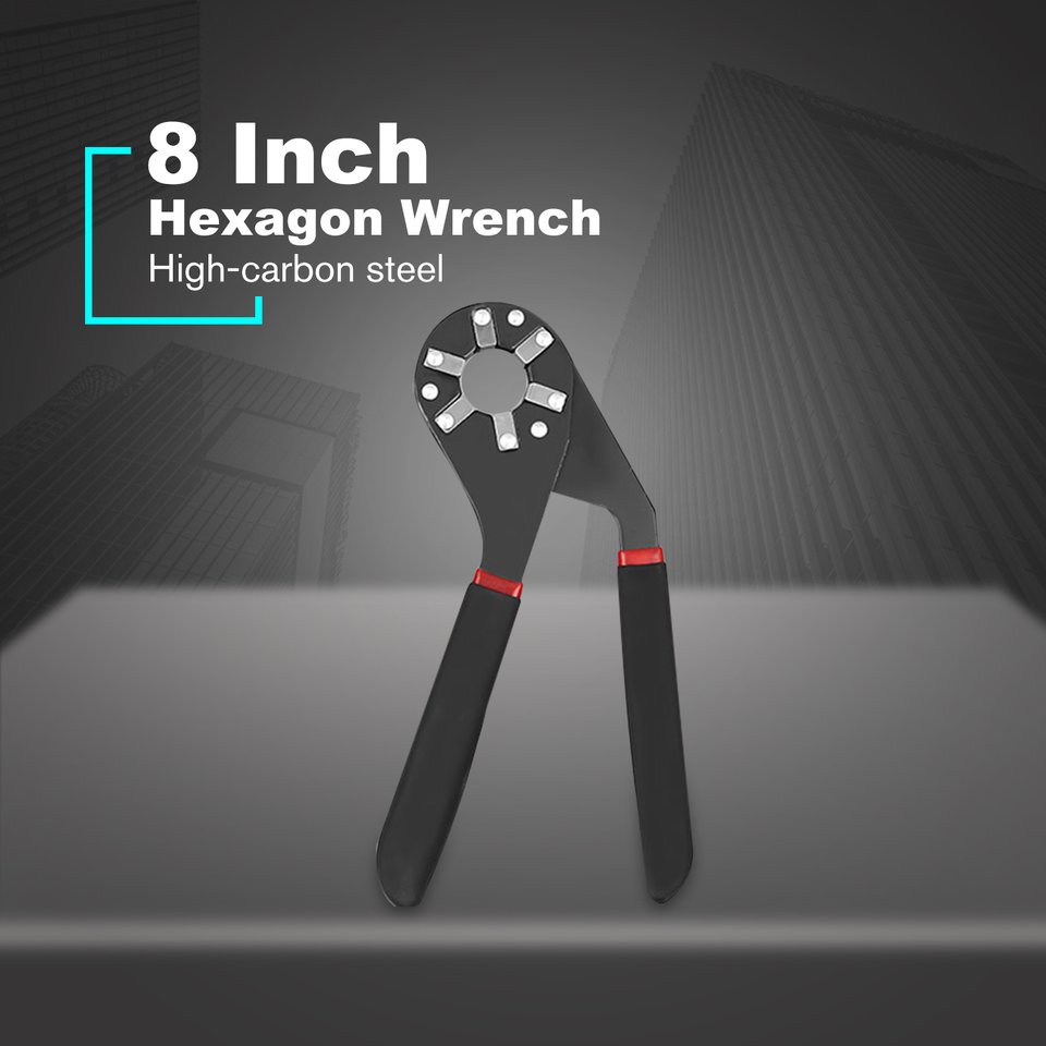 Cờ Lê Lục Giác Đa Năng 8 Inch
