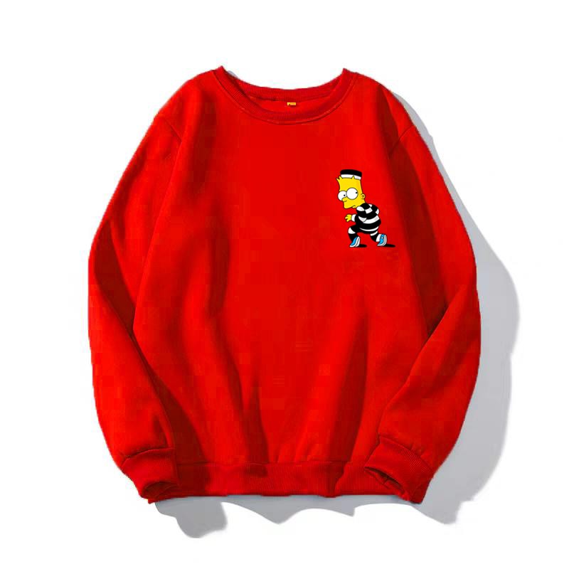ÁO SWEATER UNISEX IN  CHẤT LIỆU NỈ BÔNG SIZE TỪ 35-70kg