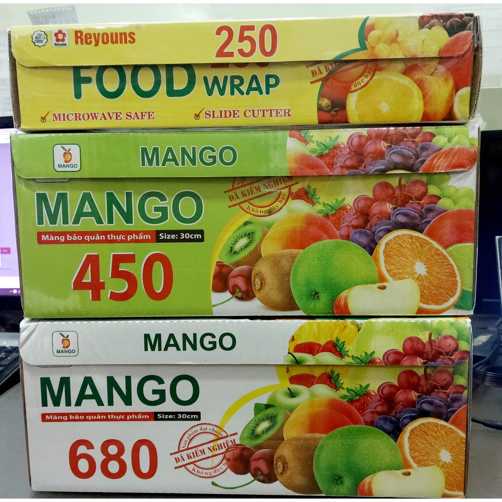 Màng bọc thực phẩm dẻo trong, có dao căt tiện lợi - Quán nào cũng cần