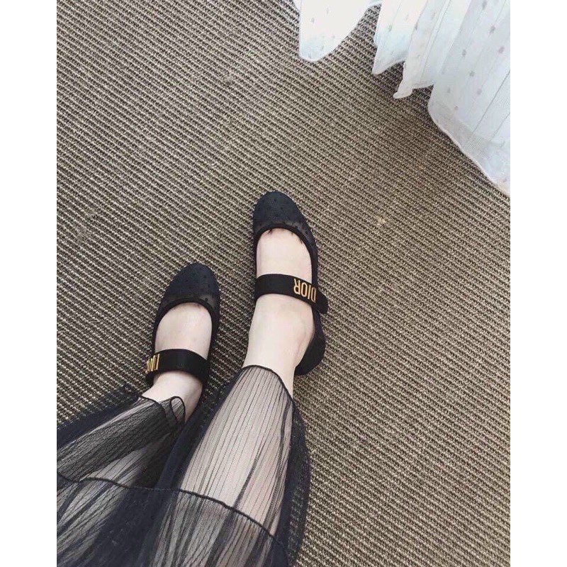 Giày búp bê - Bệt chấm bi 𝔻𝕚𝕠𝕣 | BigBuy360 - bigbuy360.vn