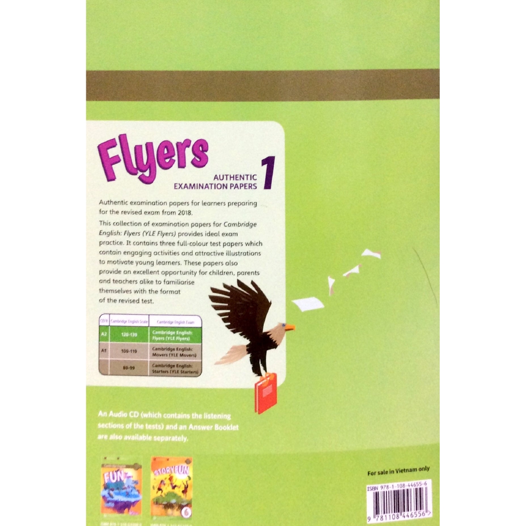Sách - Cambridge English Flyers 1 for Revised Exam from 2018 Student's Book