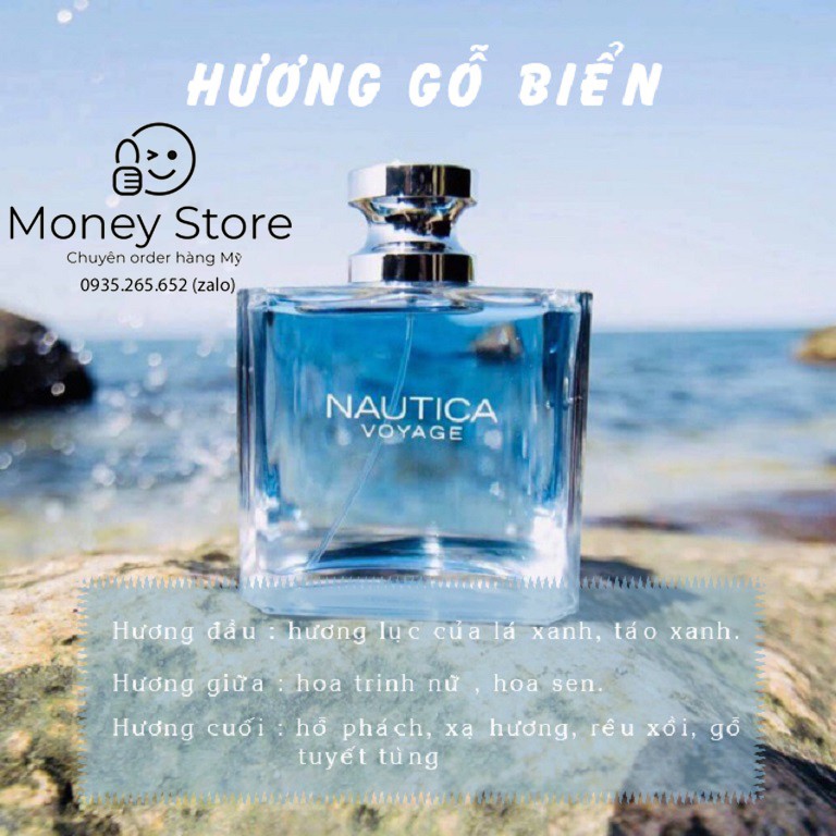 Nước hoa Nautica Voyage - Voyage N83 - Nautica Blue Sail , EDT 100ml hàng US gửi về, cực thơm mát, bám dai. | Thế Giới Skin Care