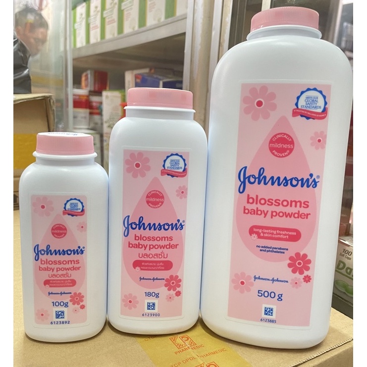 PHẤN RÔM SẢY EM BÉ GOHNSON’S BABY 3 CỠ NHỎ, TRUNG , LỚN