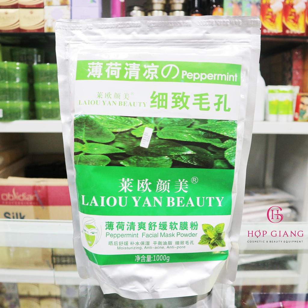 BỘT MẶT NẠ DẺO BẠC HÀ