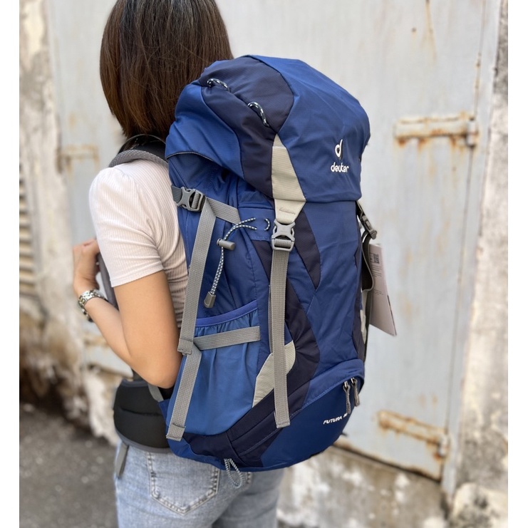 Balo du lịch nam nữ Deuter Futura 32 - balo phượt - balo trekking hiking⚡️ HÀNG XUẤT DƯ XỊN⚡️có áo mưa kèm theo