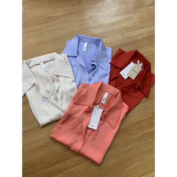 Áo satin lụa M.N.G Dư Xịn