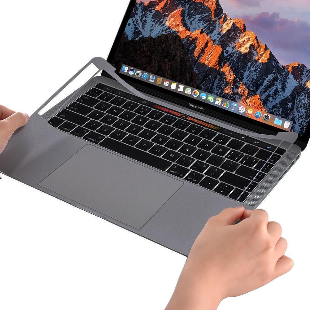 Bộ Dán Kê Tay Kèm Trackpad Full Viền Macbook Chính Hãng JRC-4 Màu