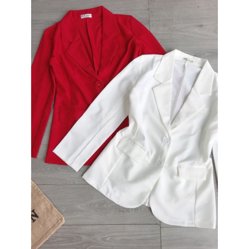 Khoác vest blazer cotton lạnh loại 1