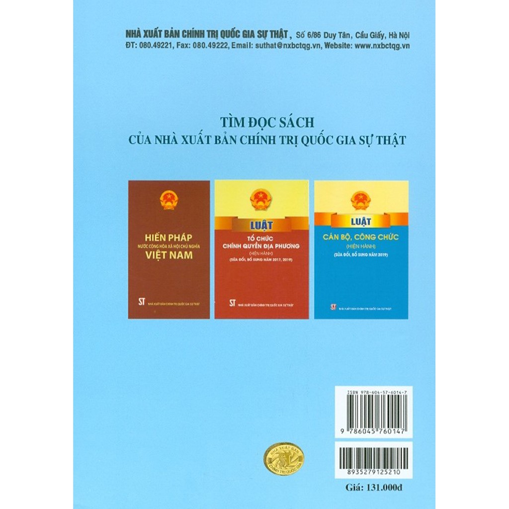 Sách - Xây Dựng Và Hoàn Thiện Hệ Thống Pháp Luật Việt Nam Trong Bối Cảnh Xây Dựng Nhà Nước Pháp Quyền Xã Hội Chủ Nghĩa