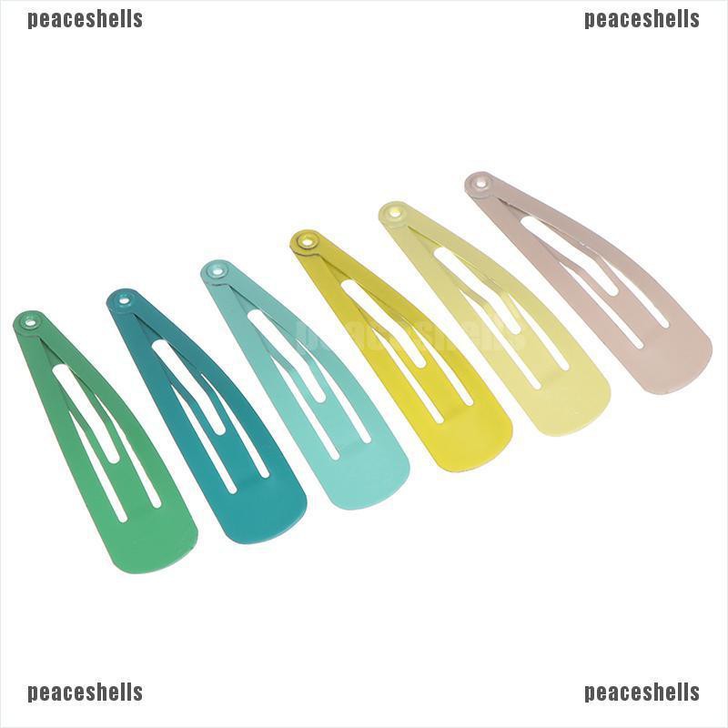 Set 20 Kẹp Tóc Màu Kẹo Ngọt Dành Cho Bé Gái