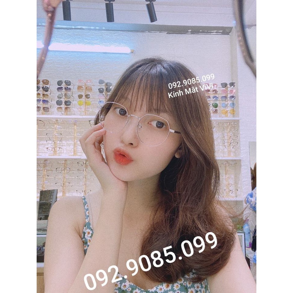 Gọng kính cận dáng vắt hàn quốc KÍNH MẮT VIVI - Màu tươi trẻ + Nhận cắt cận viễn loạn | BigBuy360 - bigbuy360.vn