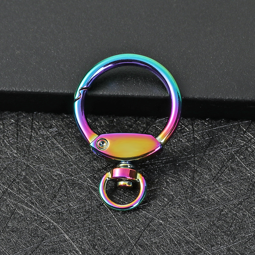 Khóa Vòng Kim Loại Dạng Xích Hình Trái Tim Bằng Kim Loại Gắn Thắt Lưng Túi Xách/Túi Xách