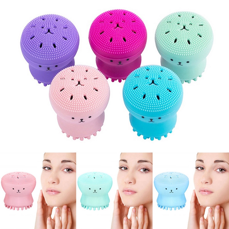 Cọ Rửa Mặt Etude Thiết Kế Hình Bạch Tuộc Tiện Dụng