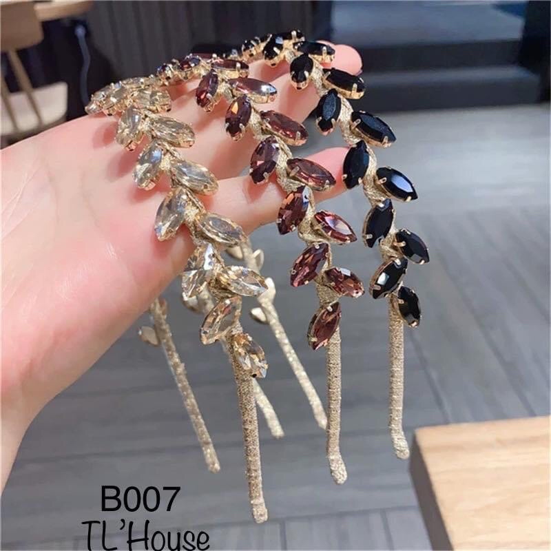 MÃ B007 BỜM ĐÁ PHA LÊ CAO CẤP HÀN QUỐC