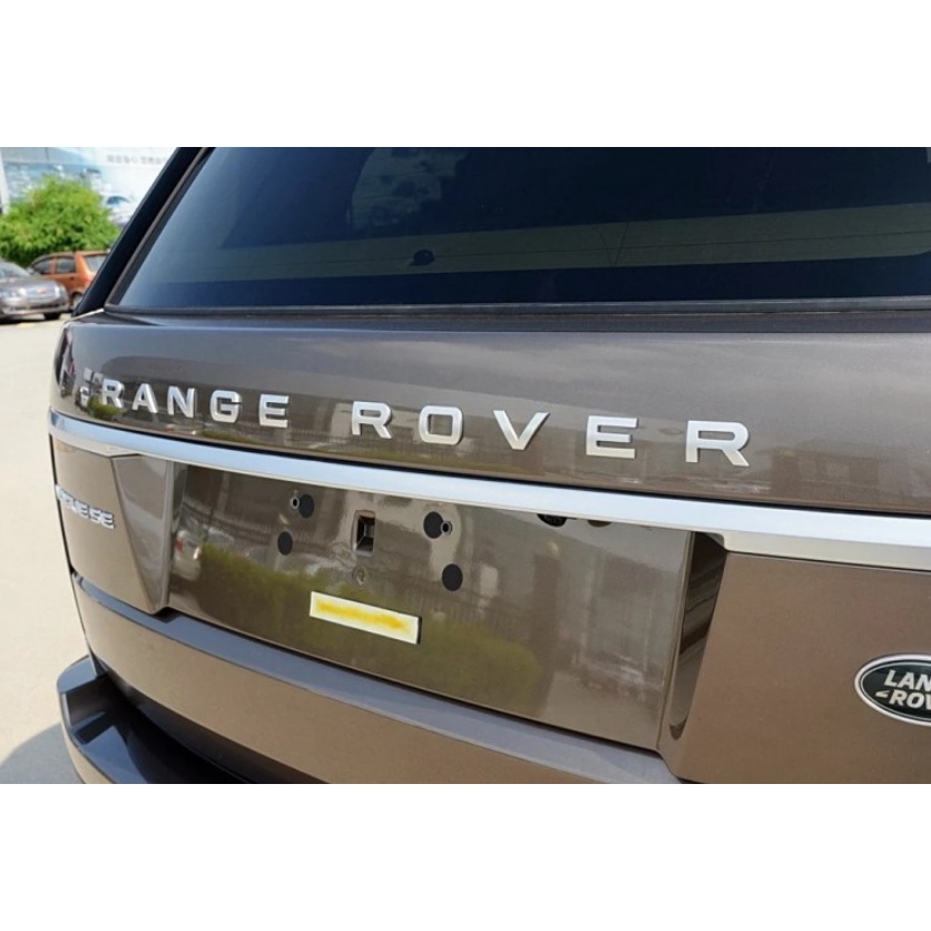 Miếng Dán Trang Trí Trước Và Sau In Chữ Range Rover cho dòng LAND ROVER