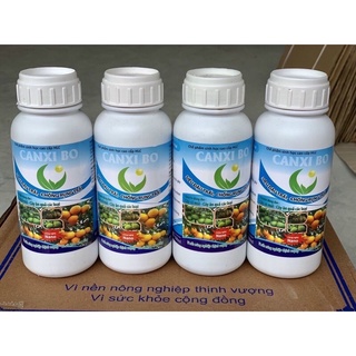 Chế phẩm sinh học cao cấp Canxi Bo HLC siêu đậu trái, chống rụng trái cho cây trồng 500ml