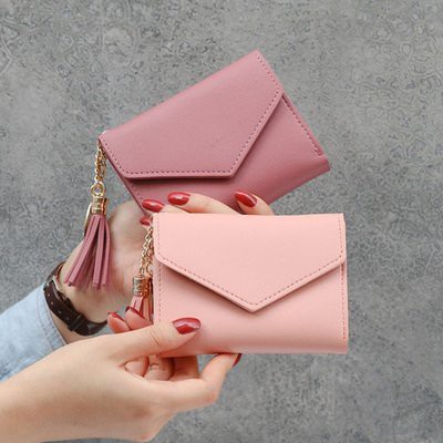 Ví nữ cầm tay gấp 3 nhỏ gọn, nhiều ngăn tiện dụng G0063