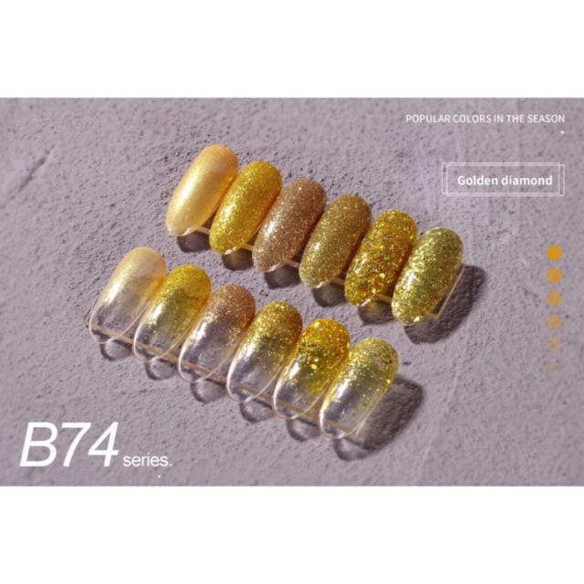 Sơn gel JINJU mã B74 chai 15ml chính hãng