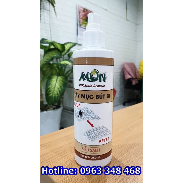 Giá tẩy mực bút bi Mori chuyên tẩy mực trên quần áo giá chỉ 120k